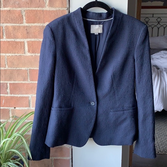 LOFT Jackets & Blazers - LOFT | Navy Blazer | Size 10